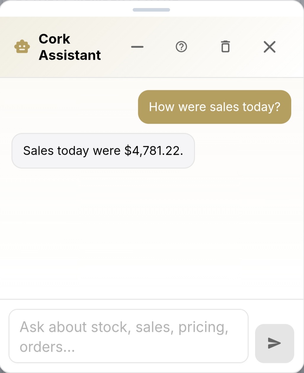 Mobile assistant - sales
